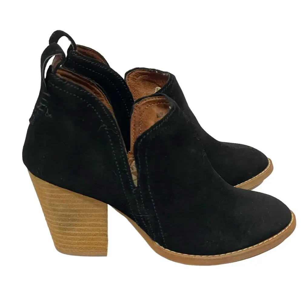 Jeffrey Campbell Rosalee Ankle Booties - Black - 6